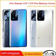 For Xiaomi Mi 11T Pro 5G 3D Glass Battery Cover Rear Door Housing Back Case Repair parts For Xiaomi 
