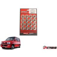 Manley® Titanium Retainers Perodua KENARI  KELISA MATERIAL Gr5 Titanium TI6AL4V