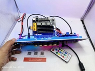 ชุดเพลท ST21  พ่วงคาราโอเกะวัดแบตดิจิตอล มีไฟ LED พร้อมแอมพร้อมใช้งาน