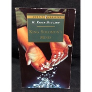 KING SOLOMON’S MINES BY: HAGGARD