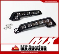 MX Auction [VL-018] 汽車 車用 L型 6燈頭 LED 日行燈 Mercedes Benz BMW Volkswagen 12V 可用