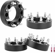 ILONPA 8x6.5 to 8x180 2 inch Wheel Spacers 126.15mm Bore for 1999-2010 Silverado Sierra 2500 3500, 1