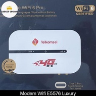 DISC PRICE - 4G Mifi Telkomsel E5576 Luxury 3000 Mah Type C Modem Wifi 6