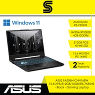 ASUS TUF GAMING A15 FA506N-CHN168W - Gaming Laptop (15.6"/R5-7535HS/16GB/512GB/RTX 3050/Win11)