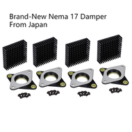 Nema 17 Stepper Damper Metal&Rubber Stepper Motor Vibration Damper CNC 42 Stepper Motor Shock Absorb
