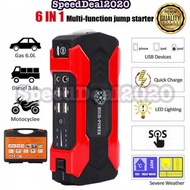 99800mAh💥Car Battery Jump Starter Motorsikal Motorcycle Jump Start Power Bank Car Jumper Powerbank Jumper Kereta Batteri