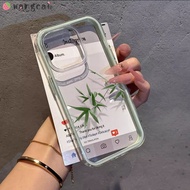 For iQOO Neo 10R 9 9S 8 Pro Plus 5 SE U5x U3 U3x U1x Phone Case 2 in 1 Chinese Style Simple Green Ba