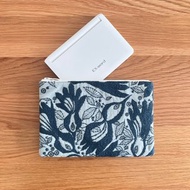 mina perhonen carnival 収納包　ポーチ　グリーン　大きめ