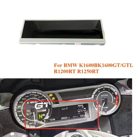 For BMW K1600 B /K1600 GT /K1600 GTL /R1200 RT /R1250 RT VDO Instrument 5.7" inch TFT LCD colour Dis