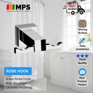 EURO 77mm Bathroom Robe Hook for Towel Wall Hook Restroom