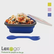 Lexngo可折疊義大利麵盒 藍色