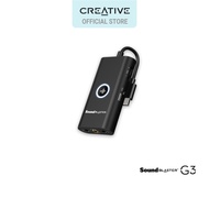 Creative Sound Blaster G3 USB-C DAC Amplifier for PS4 Gaming Consoles, Nintendo Switch, with GameVoi