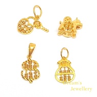 Dreams Jewellery Loket Sempoa 916 Original / Abacus Pendant 916 Gold Original