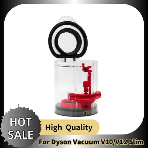 For Dyson Vacuum V10/V12 Slim Lightweight Cyclone Dust Bucket Digital Slim Dust Lid Dustbin