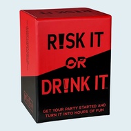 RISK IT OR DRINK-Fun Party Game for College Board Games
