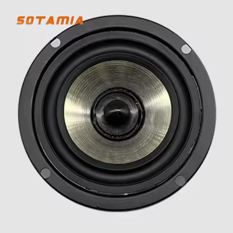 SOTAMIA 1PCS 3 Inch Round Speaker 4 Ohm 20 Watt Bookshelf Audio Bluetooth Computer Speaker Full Rang