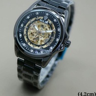 Transparent Automatic Men 's Watches Luxury Style Wholesale Prices