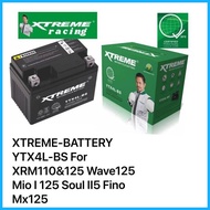 ♥ ↂ ❥ XTREME-BATTERY YTX4L-BS For XRM110&amp;125 Wave125 Mio I 125 Soul II5 Fino Mx125