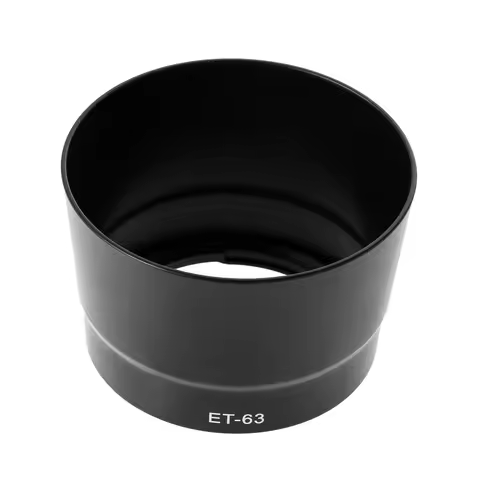 1 PC ET-63 Lens Hood Camera Accessories Lens Hood Shade 55-250mm IS STM Lens Hood for Canon EF-S 55-