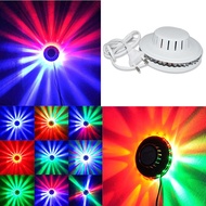 Angelila Đèn Tiệc Karaoke DJ Giáng Sinh Mini 48 Bóng LED 8W Đèn Chiếu Hướng Dương RGB Đèn Sân Khấu S