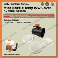 UNITY MACHINERY PARTS Set Nozel Lengkap Mistblower UtkSTIHL SR400 SR420 SR5600 Penutup Nozel Kepala