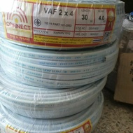 สายไฟฟ้า CONNECT VAF 2 x 4 ความยาว 30 เมตร