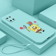 TPU Drawing SpongeBob SquarePants Samsung Note 10 lite, Samsung A81