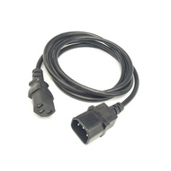 1.0mm2 C13 to C14 3Meter Power Extension Cable /UBILL  IEC 13 to IEC 14 Extension Power Cable 3M