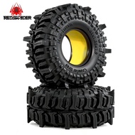 4Pcs 118mm 1.9'' Crawler Mud Slingers Grappler Tires RC Rubber Tyres For 1/10  Crawler Car TRX4 TRX6