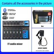 MG07BT/MG04BT 7/4-channel mixer computer recording KTV live broadcast seven-channel small home rever
