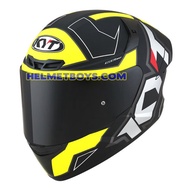 SG SELLER 🇸🇬 PSB APPROVED KYT Full Face Motorcycle Helmet TT COURSE matt yellow