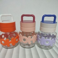 HOHO 300ML GLASS JAR TUMBLER BOTTLE