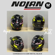 NOLAN HELMETS N90-3 COMEBACK N-COM (045 MADE IN ITALY FLIP UP DOUBLE VISOR HELMET NOLAN SERIES