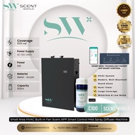 C100 Small Area HVAC Built-in Fan Scent Diffuser Machine