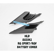 [ HLD ] SUZUKI RG SPORT RGS 110 RGV 120 SIDE BATTERY COVER SET PENUTUP BATERI HLD