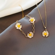 Kpop Idol G-DRAGON Daisy Bracelets Necklace Ring Korean Fashion Accessories