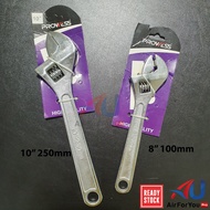 PROWESS Adjustable Wrench 8" 200mm or 10" 250mmAdjustable Spanner