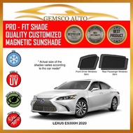 Lexus ES250/300 2019 - 2022 (Plastic Frame) (4 pcs) Car Sunshade