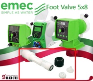 【พร้อมส่ง】วาล์วหัวกะโหลกทนเคมี สำหรับท่อ 8x5 มม. อุปกรณ์ช่างติดตั้งปั๊มเคมีใช้ได้กับทุกยี่ห้อ - Foot