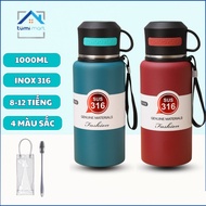 SPORT Stainless Steel Bottle with Cup Lid 1500ml PREMIUM