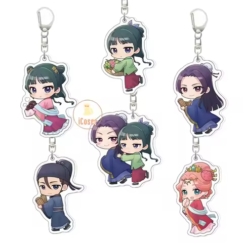 Anime The Apothecary Diaries Maomao Keychain Jinshi Gyokuyou Cosplay Gaoshun Rouran Backpack Pendant