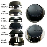 4pcs 60/64/65/68/69MM RAYS black logo Center Cover Rim Hub Cap Center Caps Fit for Rays Volk Racing 