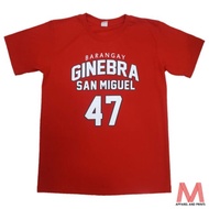 Ginebra Mark Caguioa 47 PBA T-Shirt Classic shirt
