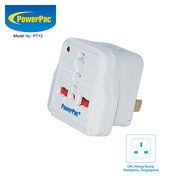 PowerPac 2x Universal Travel Adapter (PT13) UK, Hong Kong Malaysia.