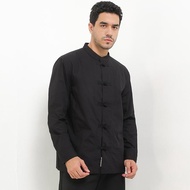 Hush Puppies Shirts Pria Cny Heping Black - L
