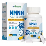 500mg NMNH, NMN Supplement Alternative with NR, TMG, Resveratrol,, NAD Supplement, Anti Aging, Energ