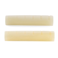 Musiclily Pro 43x5x9mm Flat Bottom Slotted Bone Nut for 6 String YAMAHA A Series and FG Series Acous
