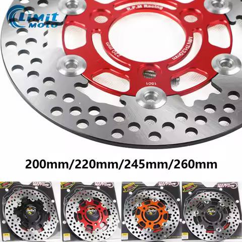 Universal Aluminum Alloy Floating Discs Motorcycle Brake Disc Outside Diameter 200mm/220mm/245mm/260