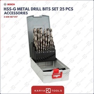 Bosch Probox HSS-G Metal Drill Bit Set / Mata Bor Besi 1 -13 mm Set 25 pcs