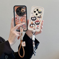 Case Tecno Spark 30C 4G Case Compatible with Kuromi Pattern Cute Soft Phone Case BB-DKPW